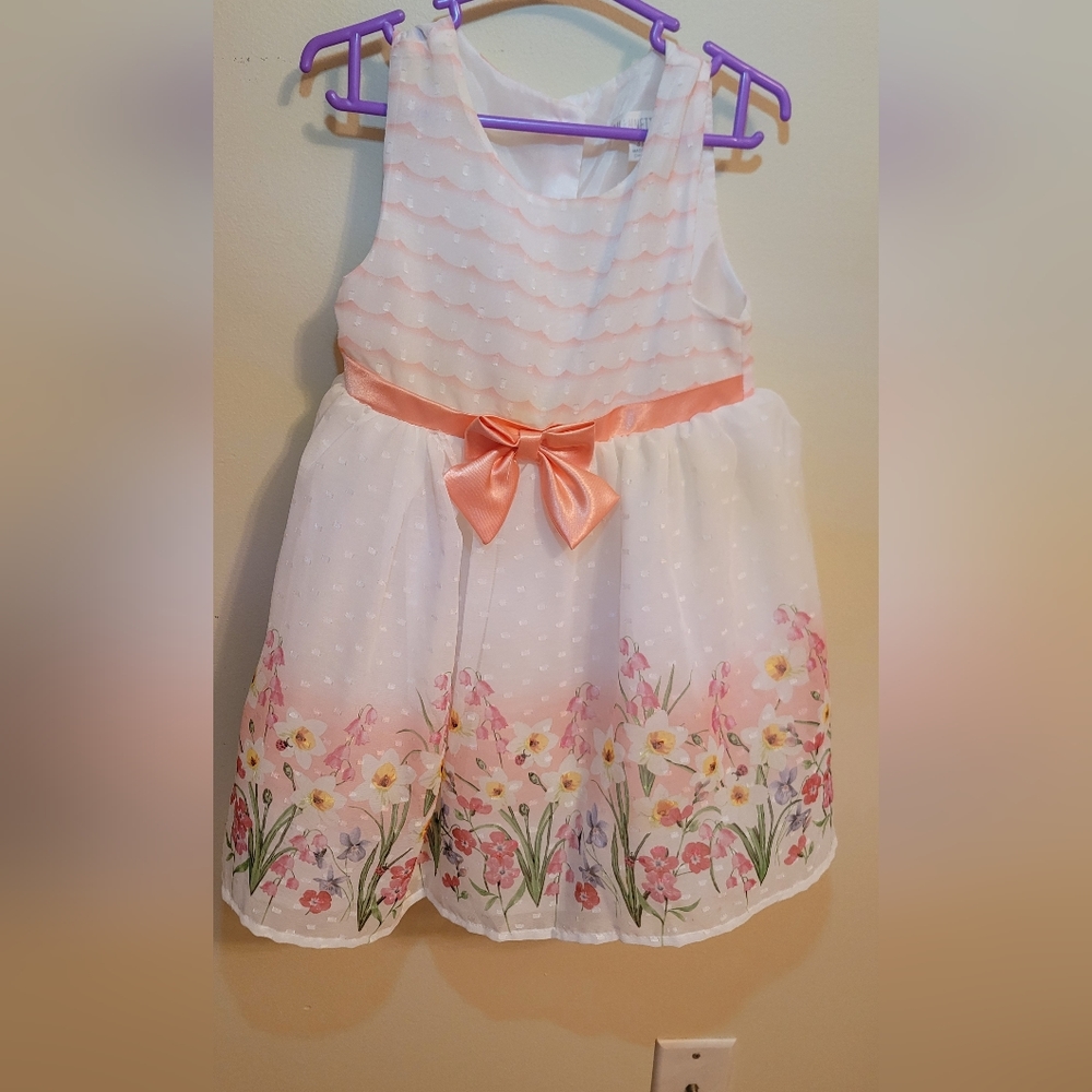 Girls Flower Dress 3t